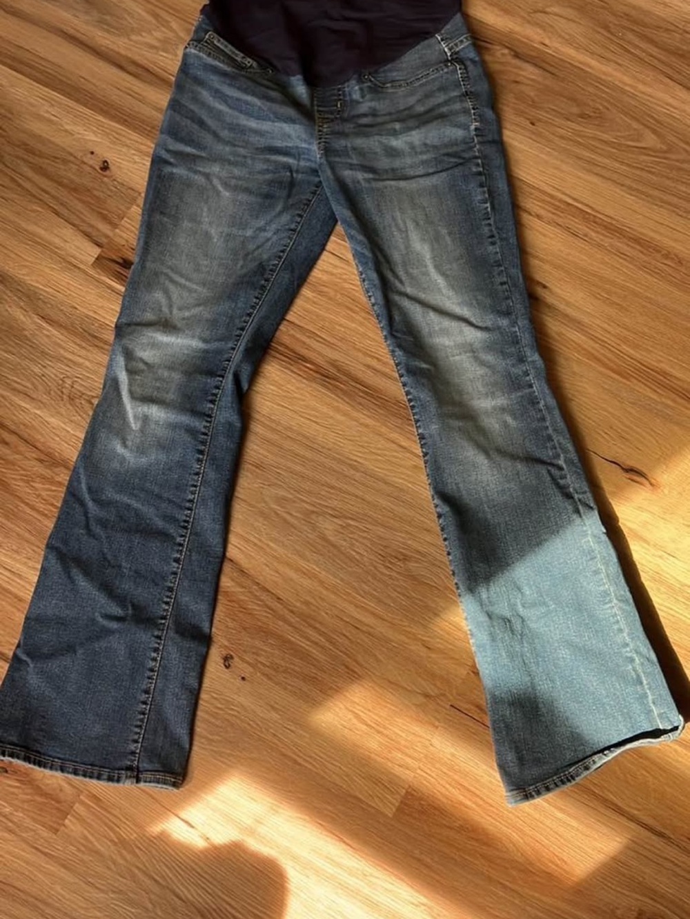 Signature by Levi Strauss Women's Blue Flare Jeans